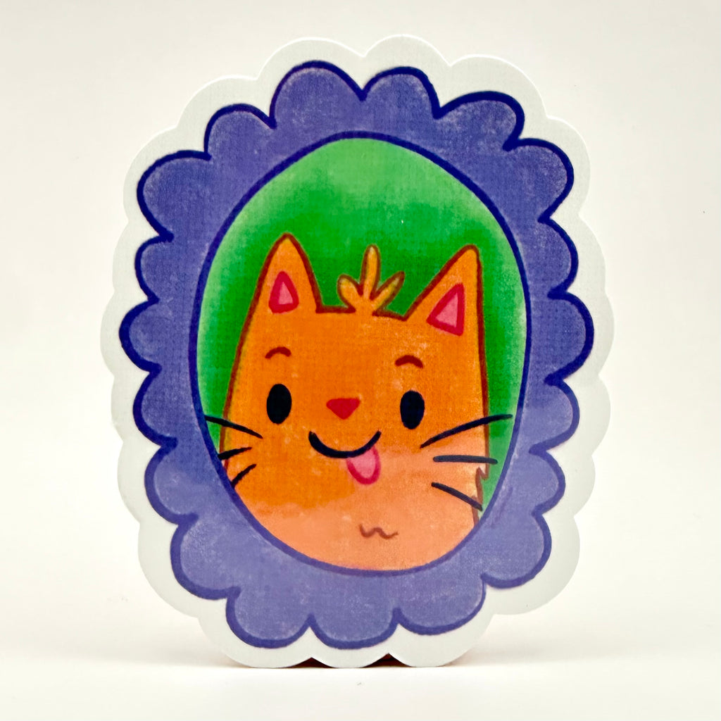 “Her Name was Kitty” & “Show Mouse” Vinyl Sticker - 2 Pack