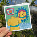 “I <3 Kitty” Blank Greeting Card