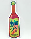 “Neuro Spicy Hot Sauce” Vinyl Sticker