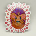 “Mr. Cheese” Vinyl Sticker