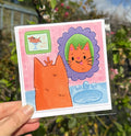 “Her Name Was Kitty” Blank Greeting Card